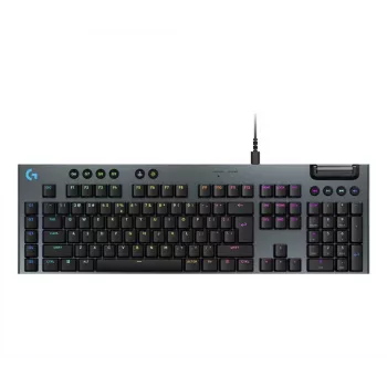 LOGITECH G915 X USB-A Ενσύρματο Low-Profile Gaming Πληκτρολόγιο Απτικό Μαύρο Qwerty US
