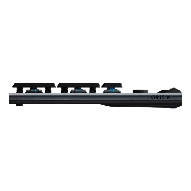 LOGITECH G915 X Lightspeed Wireless Low Profile Gaming Keyboard Μαύρο Clicky Qwertz Γερμανικό