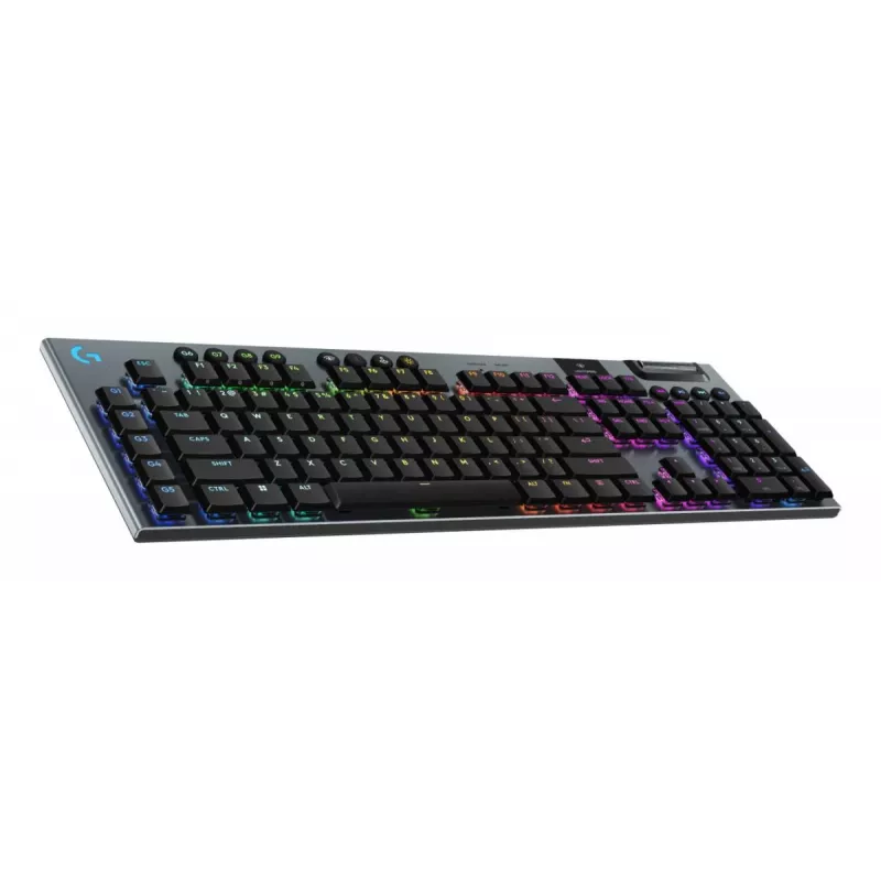 LOGITECH G915 X Lightspeed Wireless Low Profile Gaming Keyboard Μαύρο Clicky Qwertz Γερμανικό