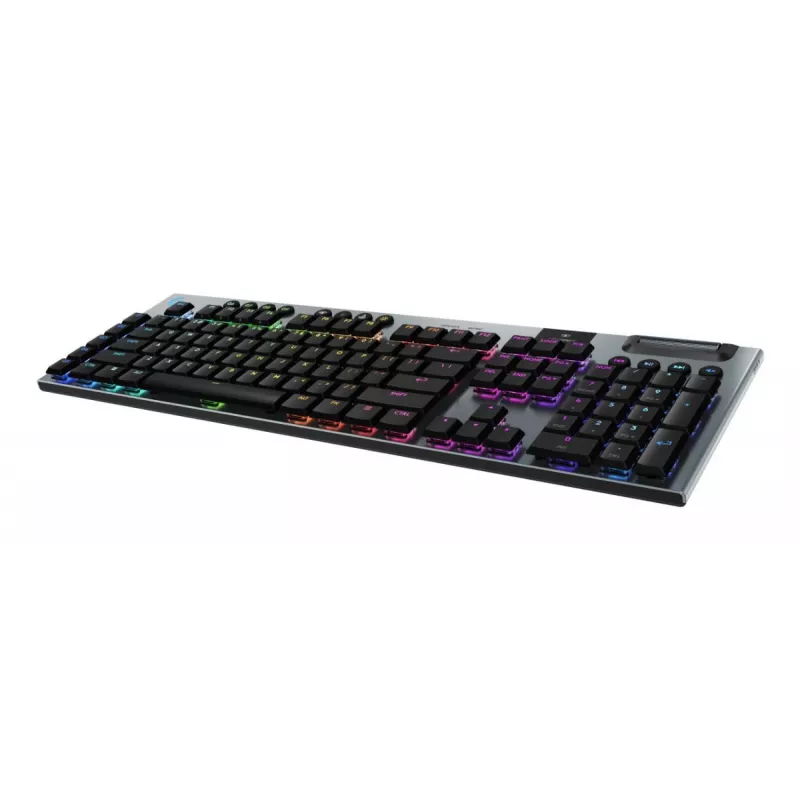 LOGITECH G915 X Lightspeed Wireless Low Profile Gaming Keyboard Μαύρο Clicky Qwertz Γερμανικό