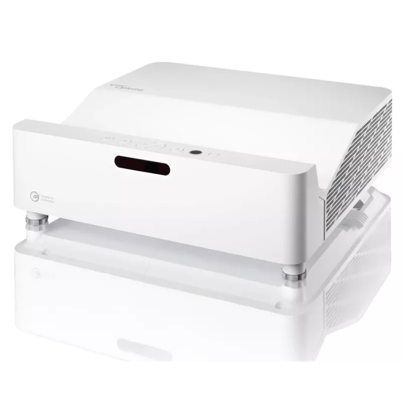 Optoma ZH430UST προβολέας λέιζερ DLP εξαιρετικά κοντινής προβολής, Full HD 1920x1080, 4000 lm, 3D, λευκός