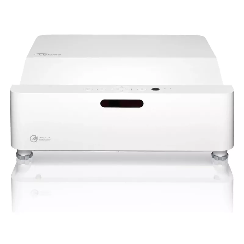 Optoma ZH430UST προβολέας λέιζερ DLP εξαιρετικά κοντινής προβολής, Full HD 1920x1080, 4000 lm, 3D, λευκός