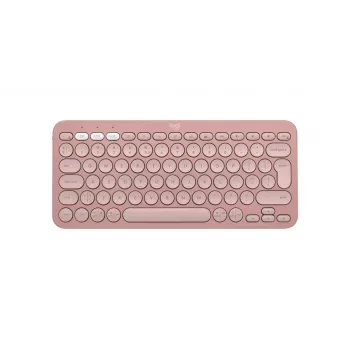 LOGITECH Pebble Keys 2 K380s - Συμπαγές Πληκτρολόγιο Bluetooth - Tonal Rose - Qwerty Int