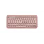 LOGITECH Pebble Keys 2 K380s - Συμπαγές Πληκτρολόγιο Bluetooth - Tonal Rose - Qwerty Int