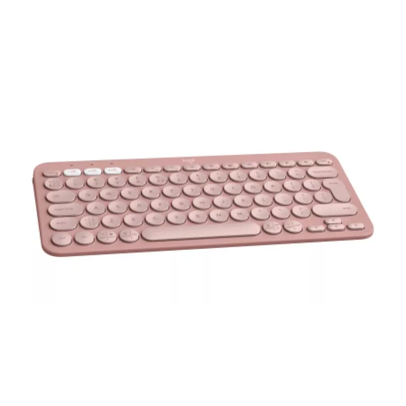 LOGITECH Pebble Keys 2 K380s - Συμπαγές Πληκτρολόγιο Bluetooth - Tonal Rose - Qwerty Int