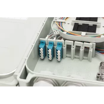 Digitus FTTH/FTTB κουτί διανομής προσυναρμολογημένο OS2 12 ίνες LC/PC