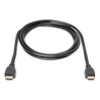 DIGITUS καλώδιο σύνδεσης HDMI Ultra-High-Speed, Type-A M/M, 2 m με Ethernet, UHD 8K 60p, μαύρο