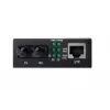 DIGITUS μετατροπέας μέσου, Multimode 10/100Base-TX σε 100Base-FX, με τροφοδοτικό, βύσμα ST, έως 2 km
