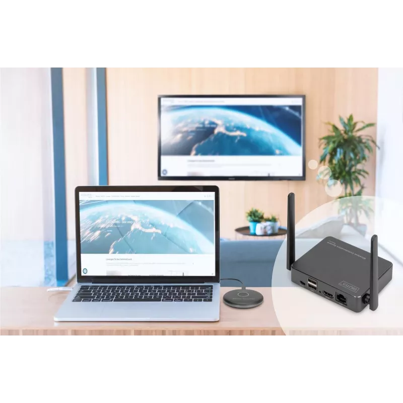 DIGITUS Ασύρματος πομπός HDMI TX πρόσθετη μονάδα για DS-55317