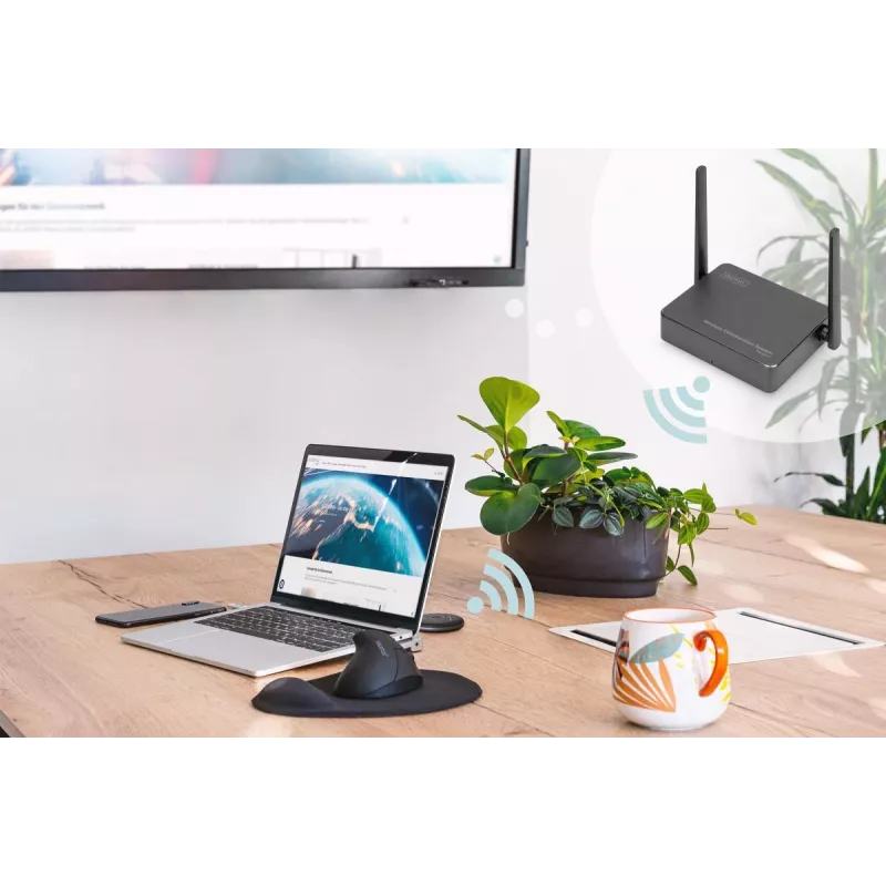 DIGITUS Ασύρματος πομπός HDMI TX πρόσθετη μονάδα για DS-55317