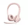 LOGITECH Headset - H390 - USB-A - ροζ
