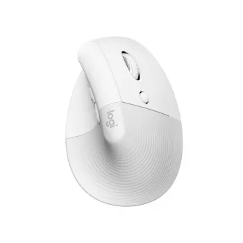 LOGITECH Lift for Mac Κάθετο εργονομικό ποντίκι - Off-White/ανοιχτό γκρι - EMEA