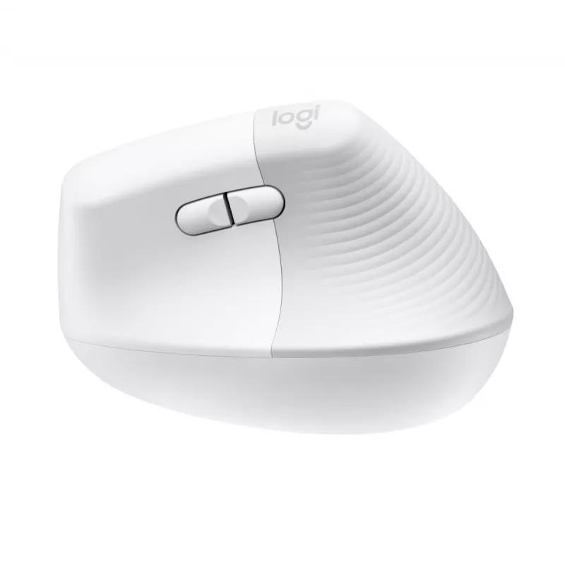 LOGITECH Lift for Mac Κάθετο εργονομικό ποντίκι - Off-White/ανοιχτό γκρι - EMEA
