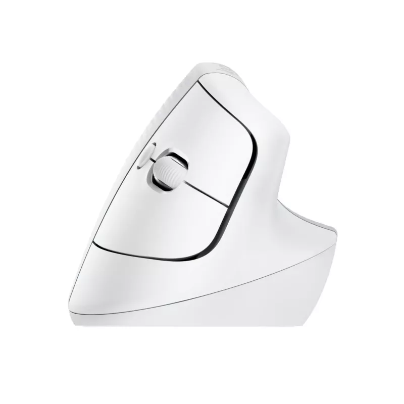 LOGITECH Lift for Mac Κάθετο εργονομικό ποντίκι - Off-White/ανοιχτό γκρι - EMEA