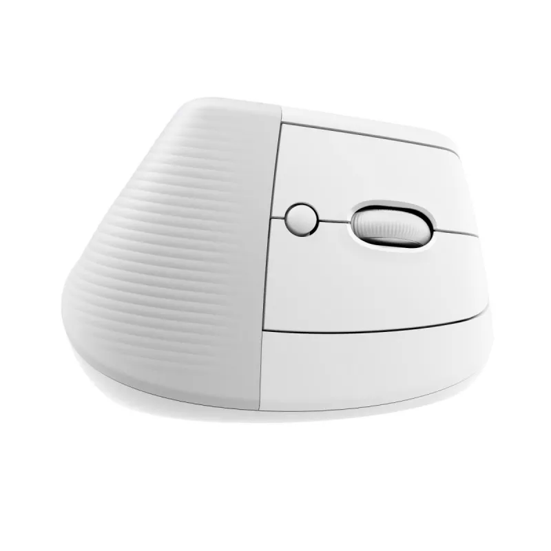 LOGITECH Lift for Mac Κάθετο εργονομικό ποντίκι - Off-White/ανοιχτό γκρι - EMEA