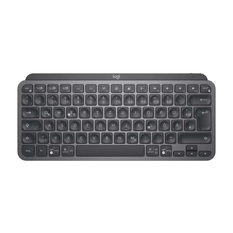 LOGITECH MX Keys Mini For Business - Ασύρματο πληκτρολόγιο - Graphite - QWERTZ γερμανικό