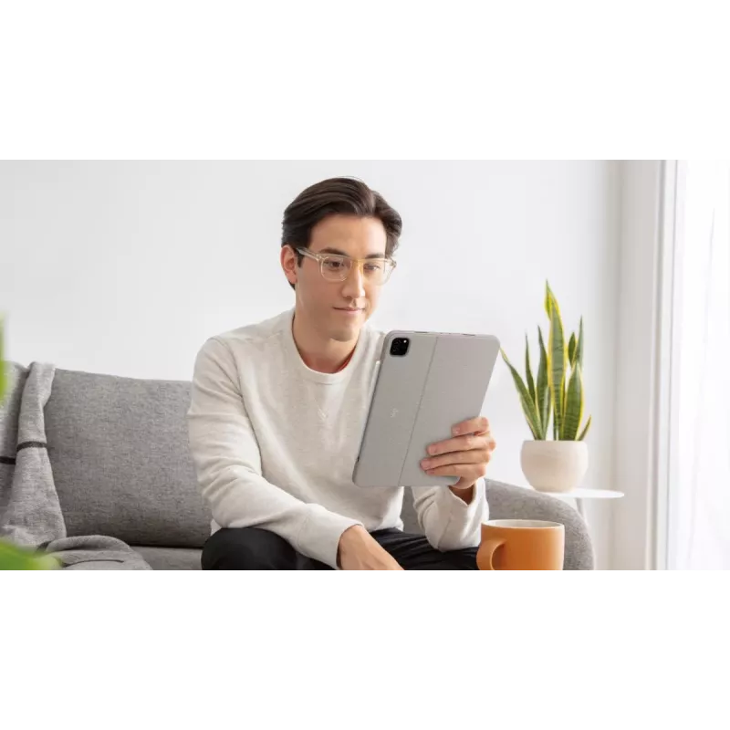 LOGITECH Combo Touch – Sand για iPad Pro 11 inch (1., 2., 3. Gen.) – γερμανικό – QWERTZ