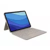 LOGITECH Combo Touch – Sand για iPad Pro 11 inch (1., 2., 3. Gen.) – γερμανικό – QWERTZ