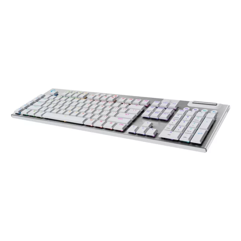 Logitech G G915 X LIGHTSPEED Πληκτρολόγιο Gaming USB RF Wireless Bluetooth QWERTZ γερμανικό λευκό