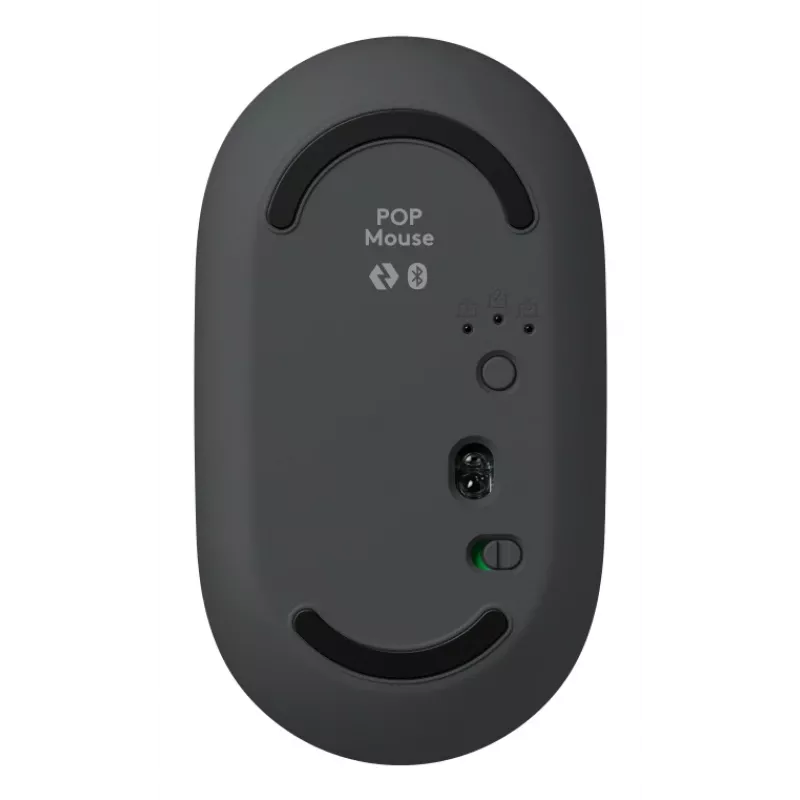 LOGITECH Wireless Combo - Pop Icon - Graphite & πράσινο Qwerty ιταλικό
