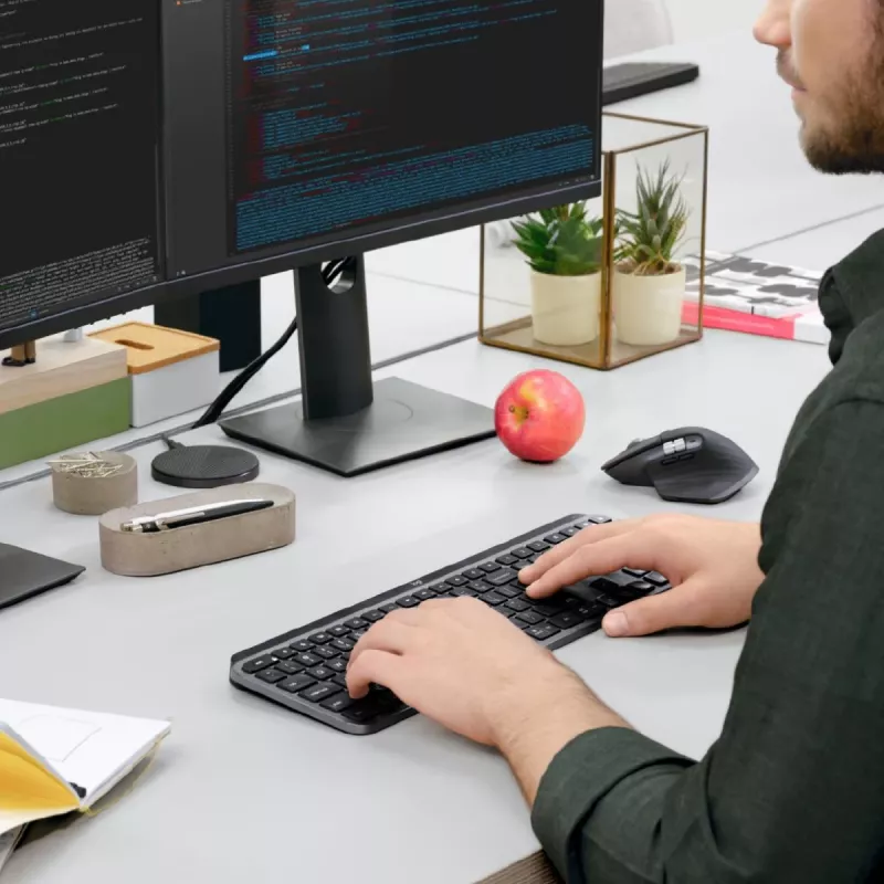 LOGITECH MX Keys For Business - Graphite - Ελβετικό / Schweizer Qwertz