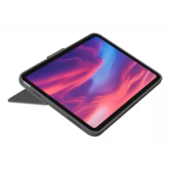 LOGITECH Combo Touch για iPad (10. Generation) - Oxford γκρι - Swiss Qwertz