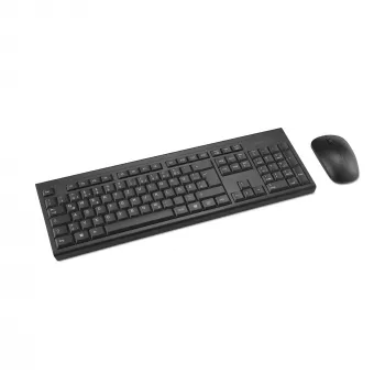 Kensington K75562DE, ασύρματο, RF Wireless, μεμβράνη, QWERTZ, μαύρο, ποντίκι περιλαμβάνεται