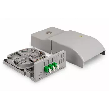 DIGITUS FTTH μονάδα διανομής σπιτιού. 3x LC/APC Duplex OS2. IP54. έτοιμο για συγκόλληση