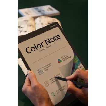 PocketBook Color Note PB1041-1-WW-B συσκευή ανάγνωσης e-book, 10,3 ιντσών E Ink Kaleido 3, 1404x1872, 32 GB, microSD, USB-C, Stormy Sea