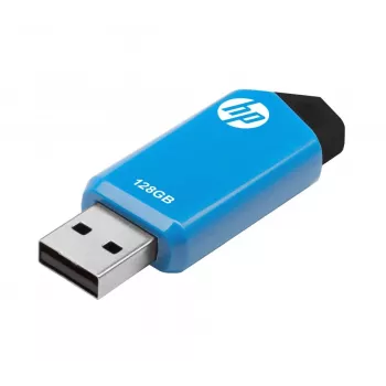 HP v150w USB stick 128 GB USB Type-A 2.0 Μαύρο, Μπλε
