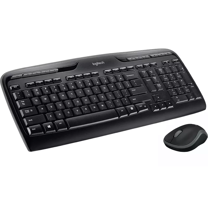 LOGITECH Wireless Desktop Mk330 – Μαύρο – QWERTY UK