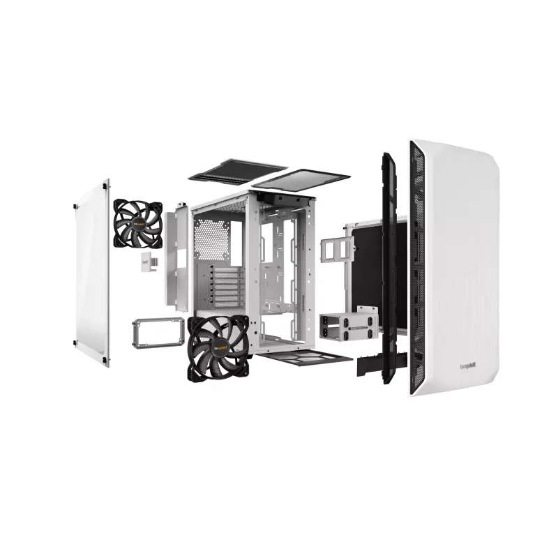 be quiet Pure Base 500 Window Λευκό