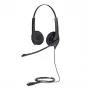 Jabra BIZ 1500 Duo QD EMEA, Ενσύρματο, Γραφείο/Callcenter, 20 - 4500 Hz, 74 g, Ακουστικά, Μαύρο