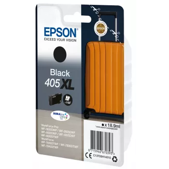 Epson 405XL DURABrite Ultra Ink Μελανοδοχείο 1 τεμ. Γνήσιο Υψηλής (XL) Απόδοσης Μαύρο