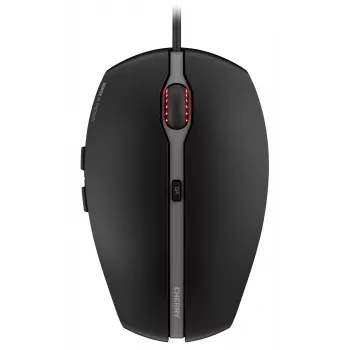 CHERRY GENTIX 4K Ενσύρματο ποντίκι, μαύρο, USB, αμφίχειρο, οπτικό, USB, 3600 DPI, μαύρο