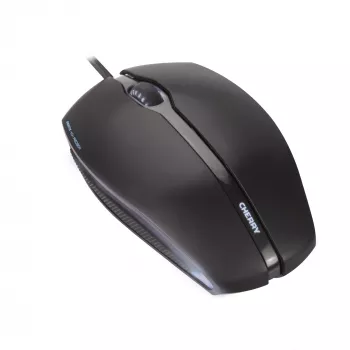 CHERRY GENTIX ΕΝΣΥΡΜΑΤΟ ΦΩΤΙΖΟΜΕΝΟ ΠΟΝΤΙΚΙ, Μαύρο, USB, Αμφίχειρο, Οπτικό, USB Type-A, 1000 DPI, Μαύρο
