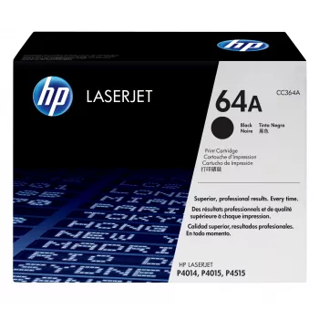 HP 64A μαύρο γνήσιο τόνερ LaserJet, 10000 σελίδες, μαύρο, 1 τεμάχιο