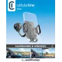 Cellularline Hug Flexi - καθολική βάση αυτοκινήτου για smartphone με βάση αναρρόφησης