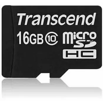 Μνήμη flash Transcend 16 GB MicroSDHC Class 10 TS16GUSDC10
