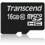 Μνήμη flash Transcend 16 GB MicroSDHC Class 10 TS16GUSDC10