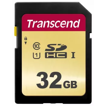 TRANSCEND Κάρτα SDHC 500S 32 GB UHS-I U1 MLC