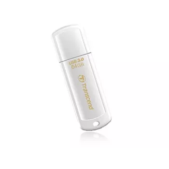 TRANSCEND Jetflash 730 - 64 GB USB stick - USB 3.0 - Λευκό