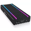 ICY BOX IB-1824ML-C31 Θήκη SSD Μαύρο M.2