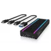 ICY BOX IB-1824ML-C31 Θήκη SSD Μαύρο M.2