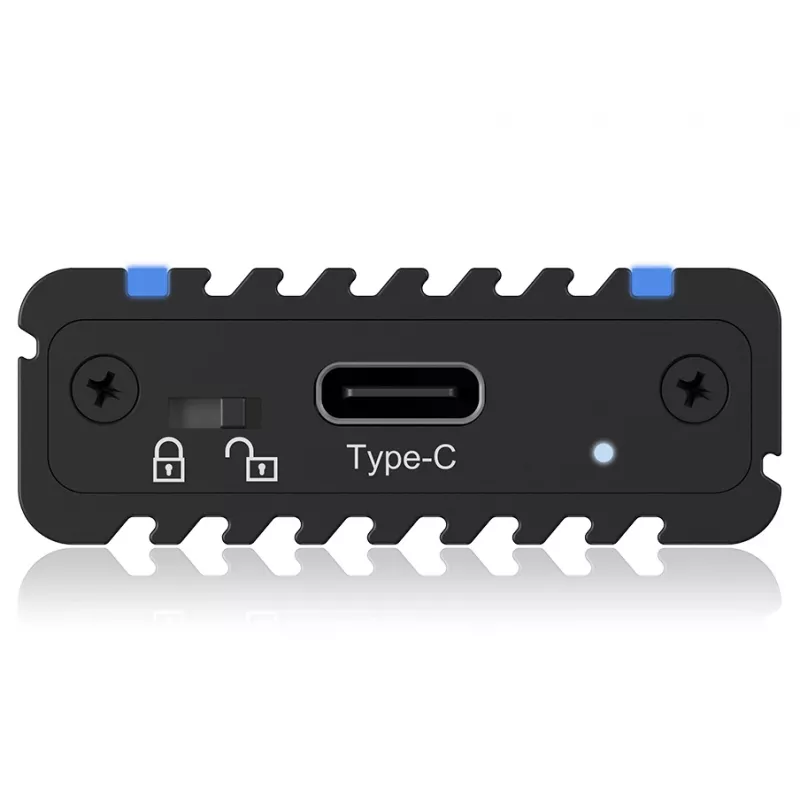ICY BOX IB-1824ML-C31 Θήκη SSD Μαύρο M.2