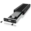 ICY BOX IB-1824ML-C31 Θήκη SSD Μαύρο M.2