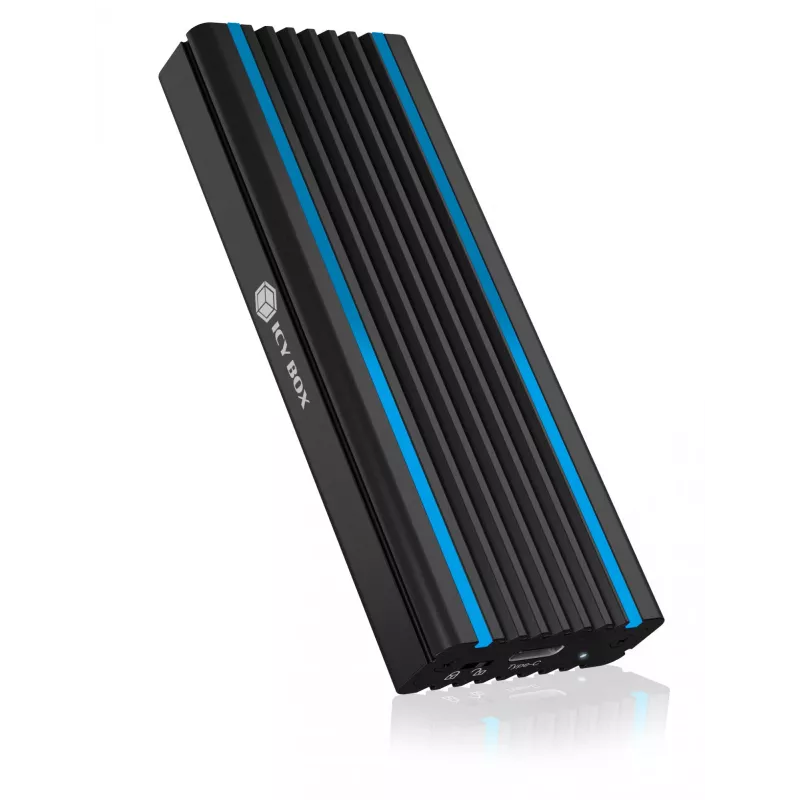 ICY BOX IB-1824ML-C31 Θήκη SSD Μαύρο M.2