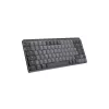 LOGITECH MX Mechanical Mini Minimalist Wireless Illuminated Keyboard - Graphite Linear Qwertz Γερμανικό