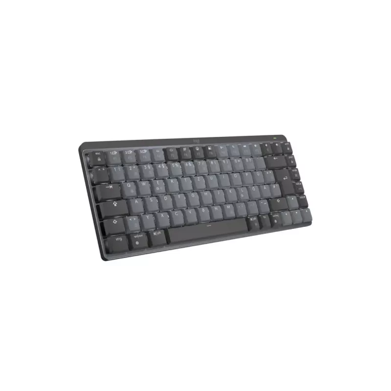 LOGITECH MX Mechanical Mini Minimalist Wireless Illuminated Keyboard - Graphite Linear Qwertz Γερμανικό