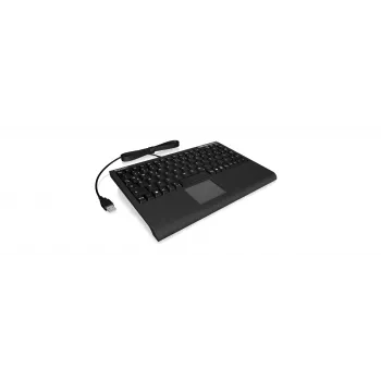 KeySonic ACK-540U+ (DE) Πληκτρολόγιο Γραφείου USB QWERTZ Γερμανικό Μαύρο